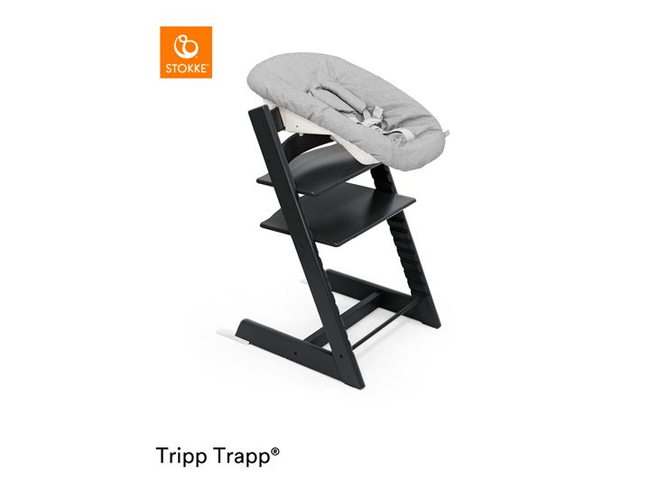 Stokke Tripp Trapp® Black + Newborn set